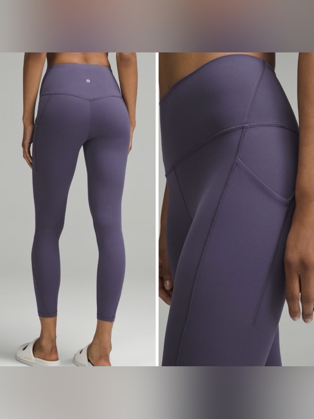 Lululemon Align High-Rise Pant with Pockets 25" Nightfall Size 2